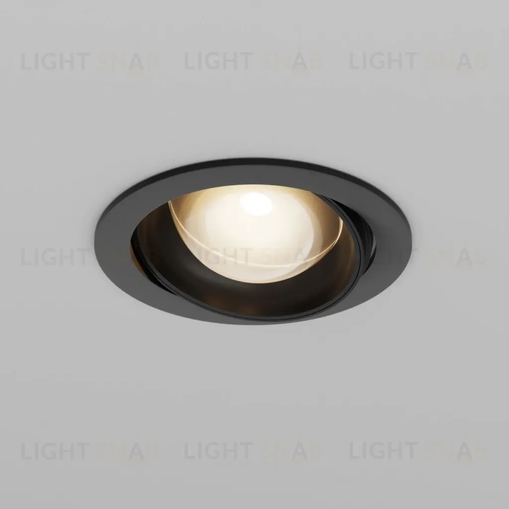 Встраиваемый светильник Maytoni Lens DL105-12W3K-B DL105-12W3K-B