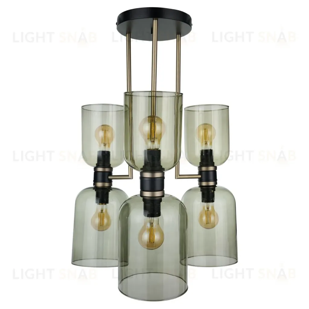 Потолочная люстра 33Lab.studio CHN901.03.AMB17.ABL-M67GC CHN901.03.AMB17.ABL-M67GC