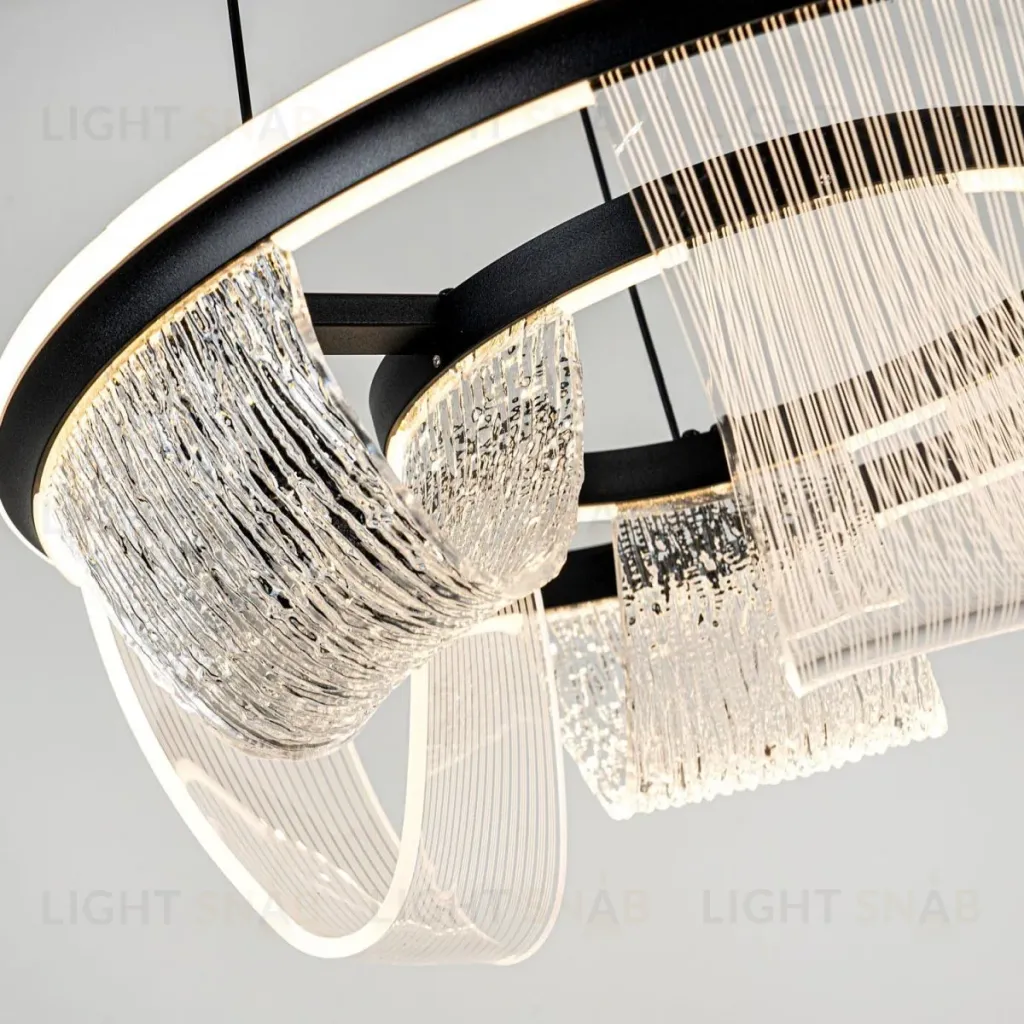 Подвесной светильник LED4U L7706-460 BK L7706-460 BK