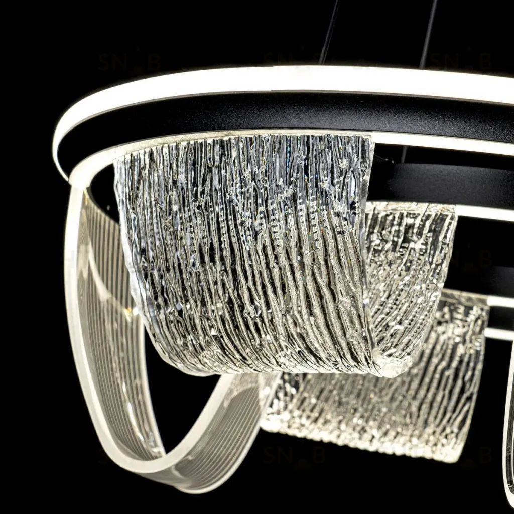 Подвесной светильник LED4U L7706-460 BK L7706-460 BK
