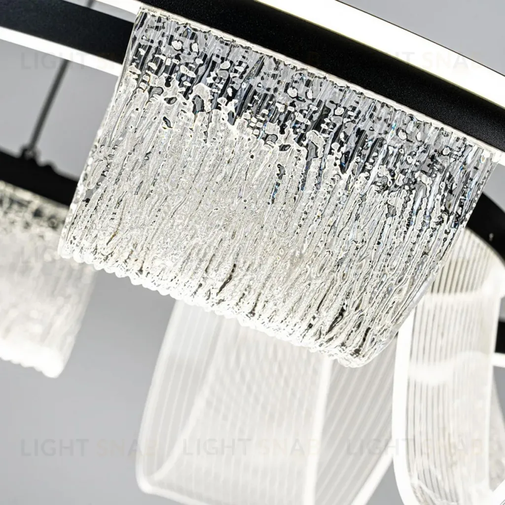 Подвесная люстра LED4U L7706-630 BK L7706-630 BK