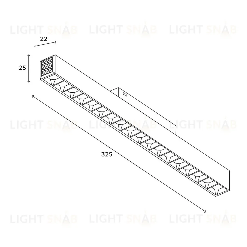 Трековый магнитный светильник Hesby Lighting ElDeko HSBL_0148 HSBL_0148