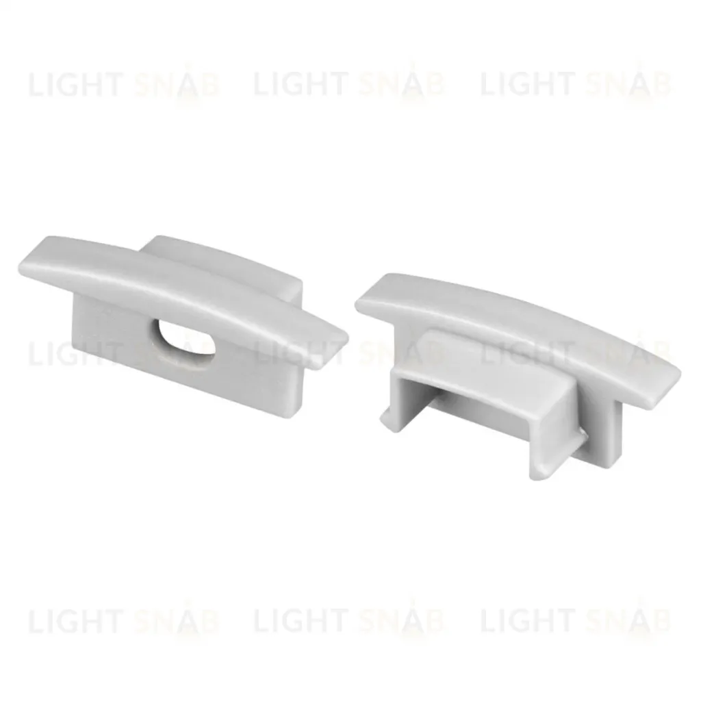 Заглушка Arlight LINE-2308-F SILVER с отверстием 054383 054383
