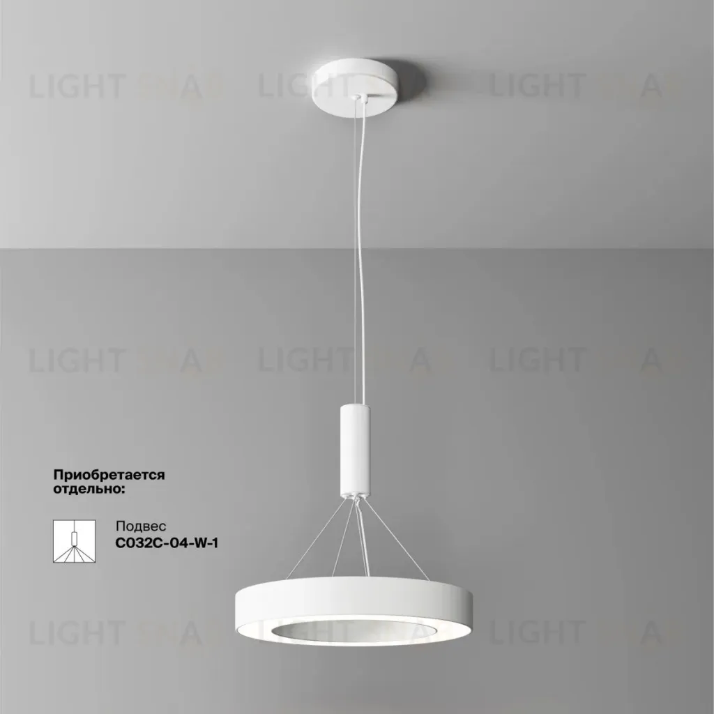 Потолочный светильник Maytoni Lua C093CL-36W4K-W C093CL-36W4K-W