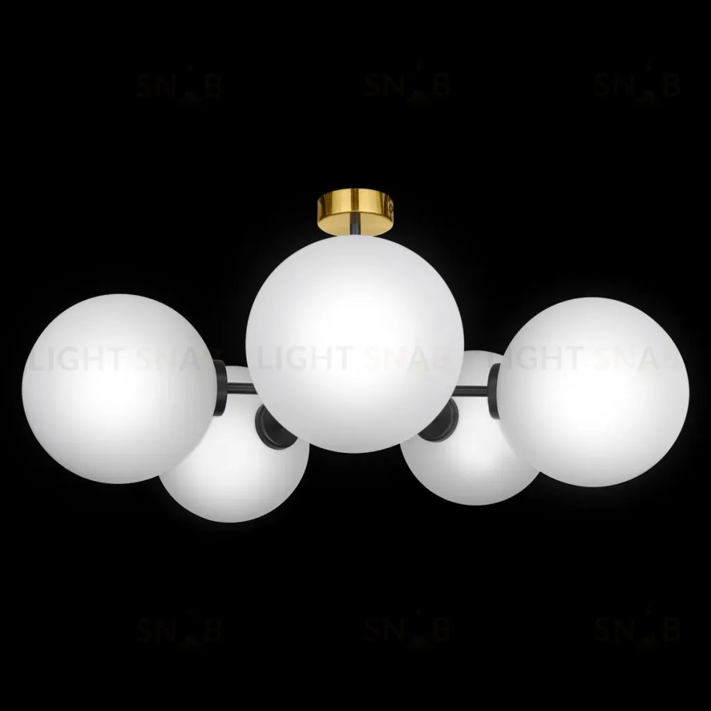Люстра на штанге 33Lab.studio CHN800S.05.17BL.PA-S32WH CHN800S.05.17BL.PA-S32WH
