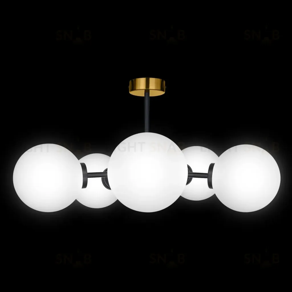 Люстра на штанге 33Lab.studio CHN800S.05.17BL.PA-S01WH CHN800S.05.17BL.PA-S01WH