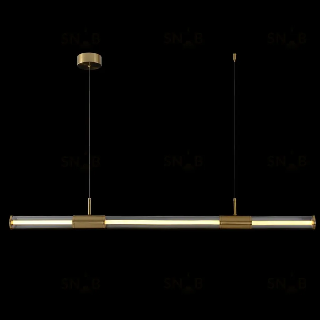 Подвесной светильник Crystal Lux LINEUP SP24W LED BRASS LINEUP SP24W LED BRASS