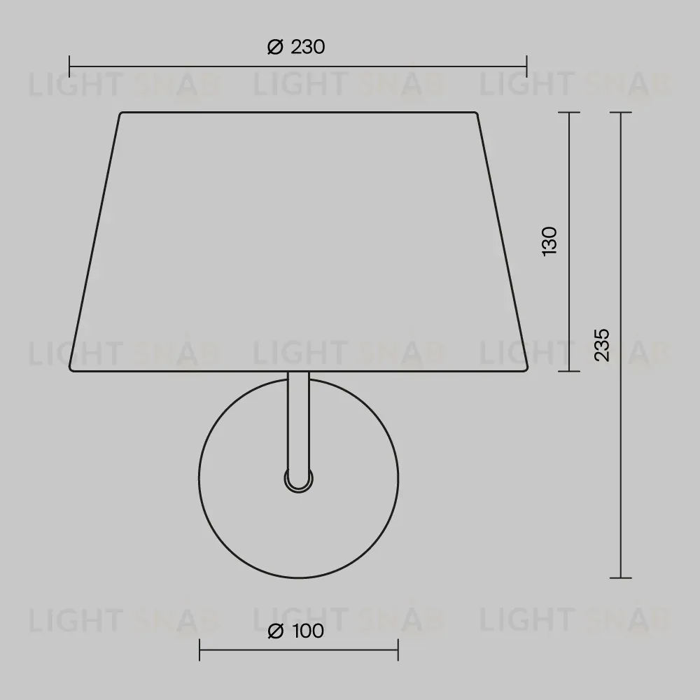Бра Maytoni Modesto MOD360WL-01BS MOD360WL-01BS