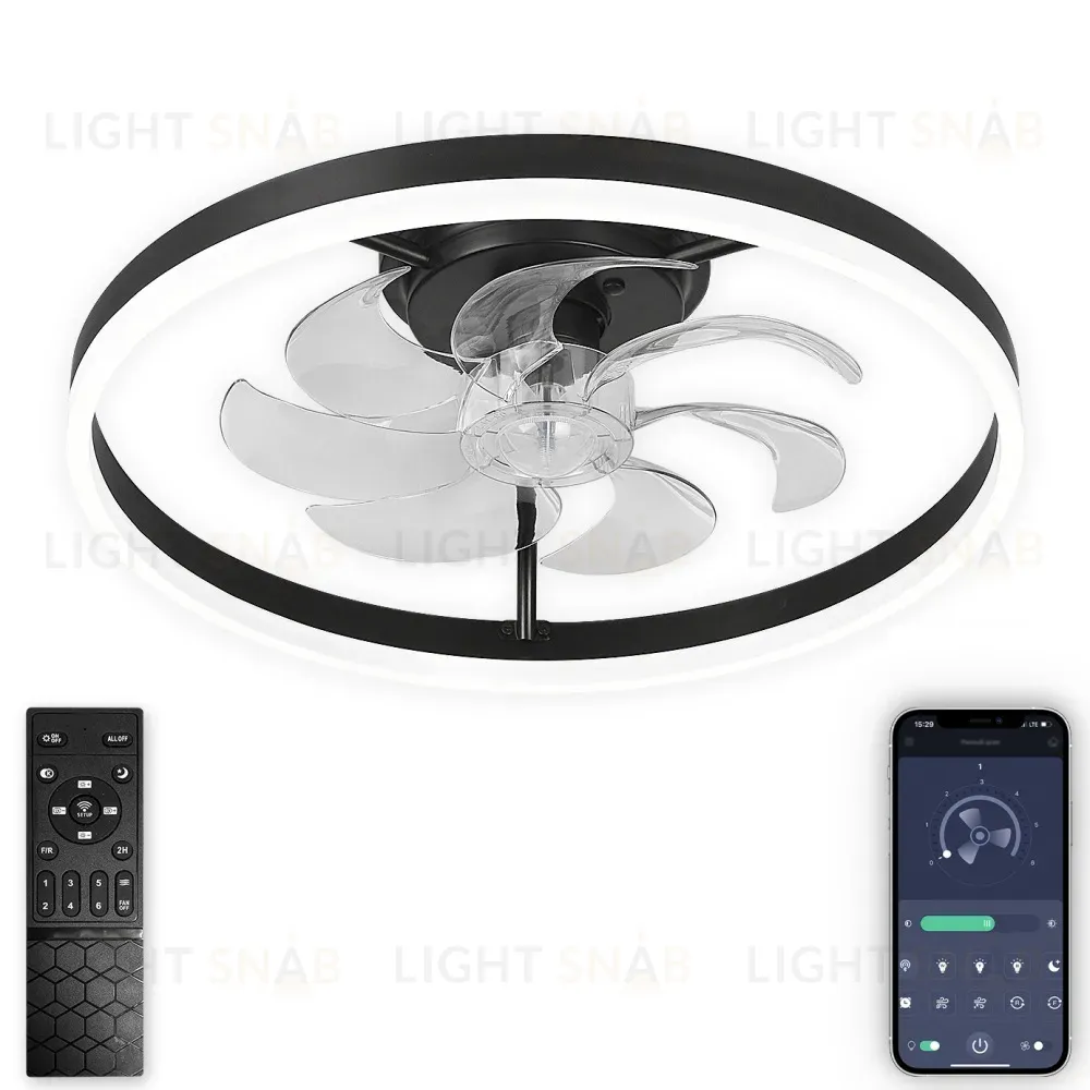 Люстра-вентилятор Natali Kovaltseva  Ledfan LED LAMPS 81490 LED LAMPS 81490