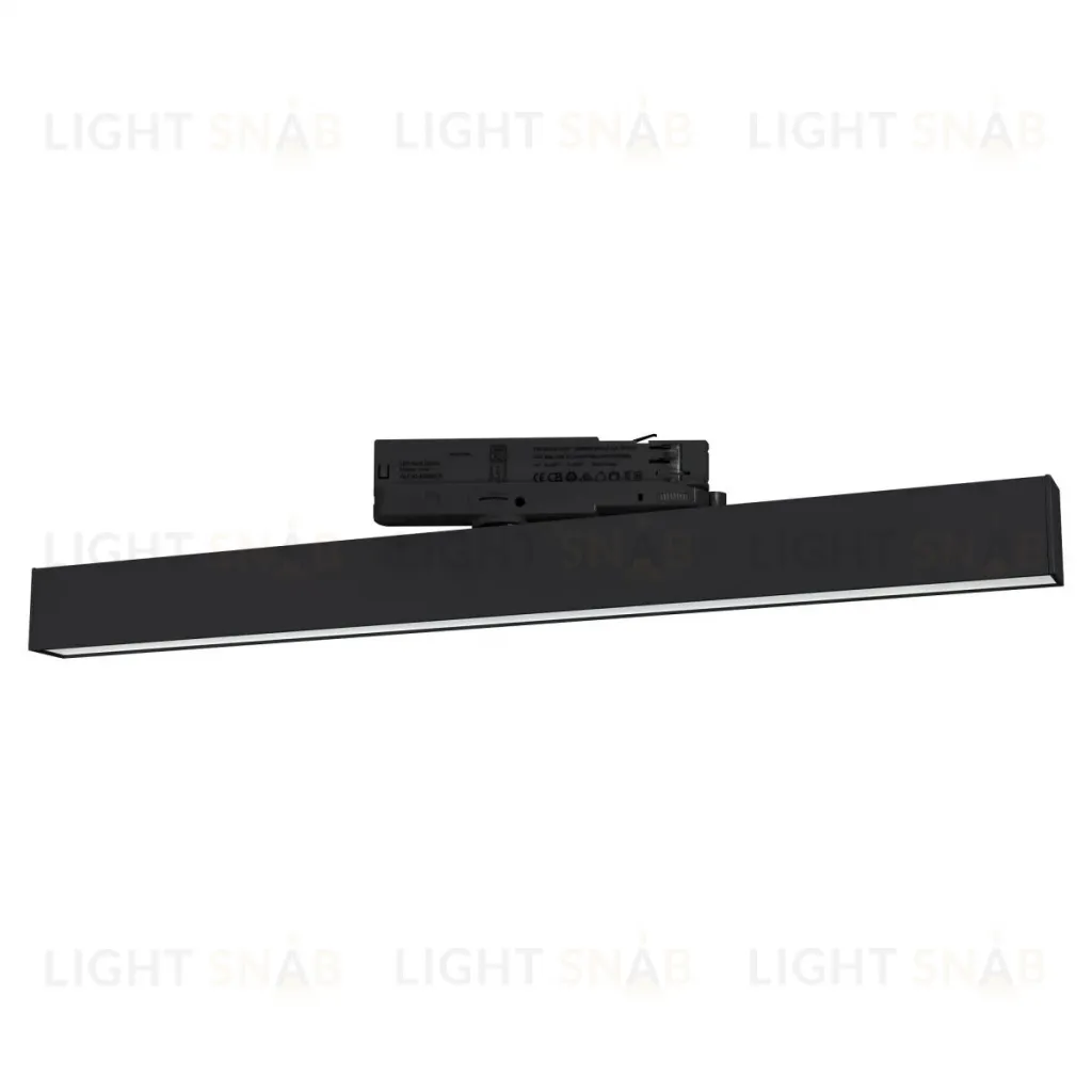 Трековый трехфазный светильник Arlight LGD-FLAT-4TR-S605-25W Warm3000 (BK, 100 deg, 230V, TRIAC) (IP20 Металл) 058649 058649
