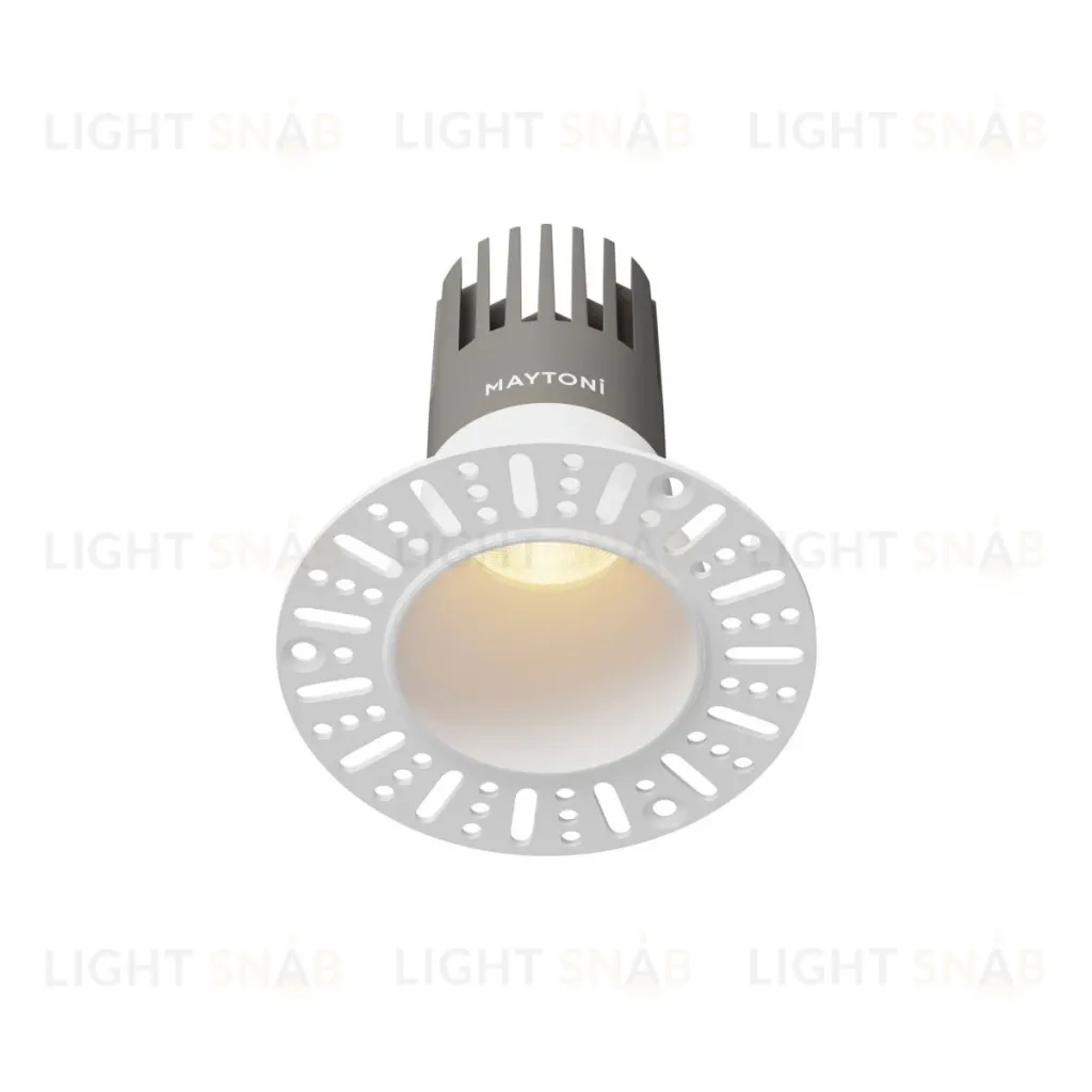Встраиваемый светильник Maytoni Technical Dip DL120-10W-3K-TRS-W DL120-10W-3K-TRS-W