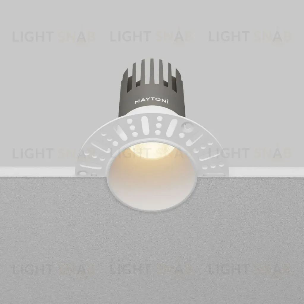 Встраиваемый светильник Maytoni Technical Dip DL120-10W-3K-TRS-W DL120-10W-3K-TRS-W