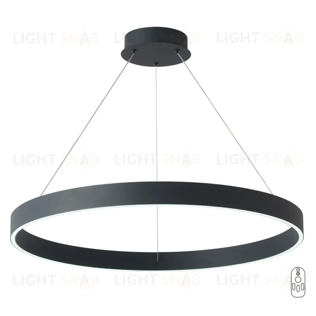 Подвесная люстра Crystal Lux TRON SP70W LED BLACK TRON SP70W LED BLACK