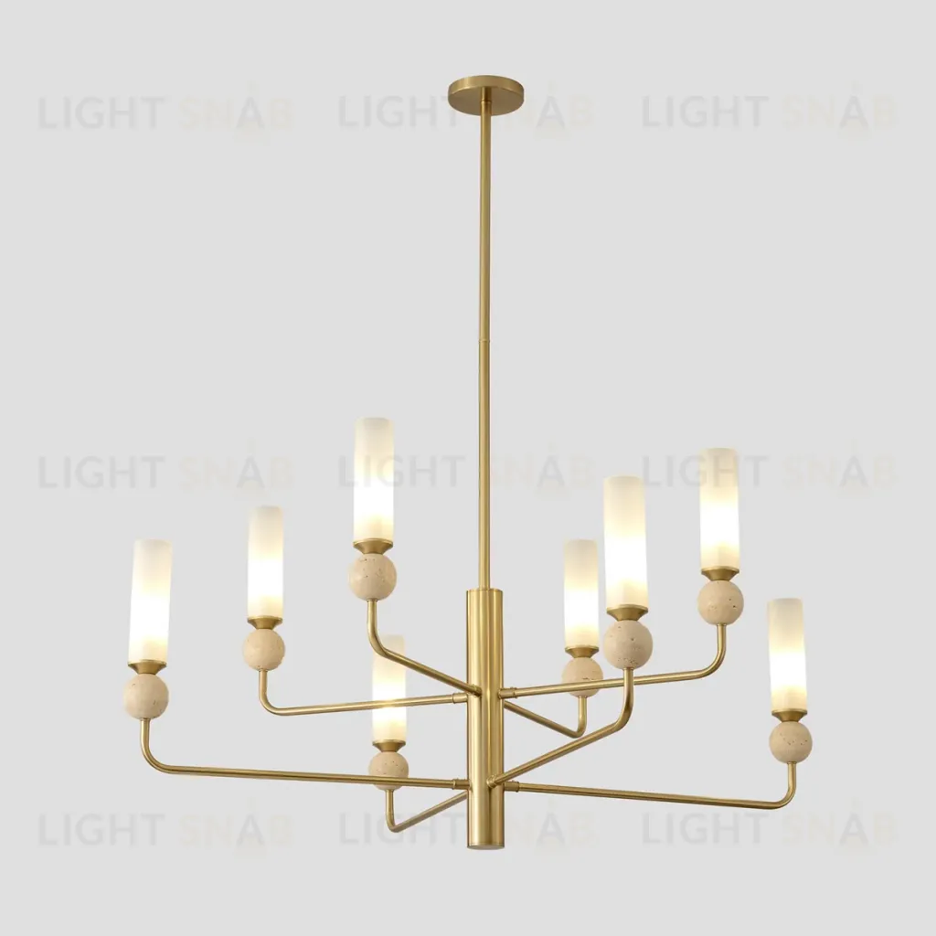Люстра на штанге Crystal Lux SIMPLY SP8 BRASS SIMPLY SP8 BRASS