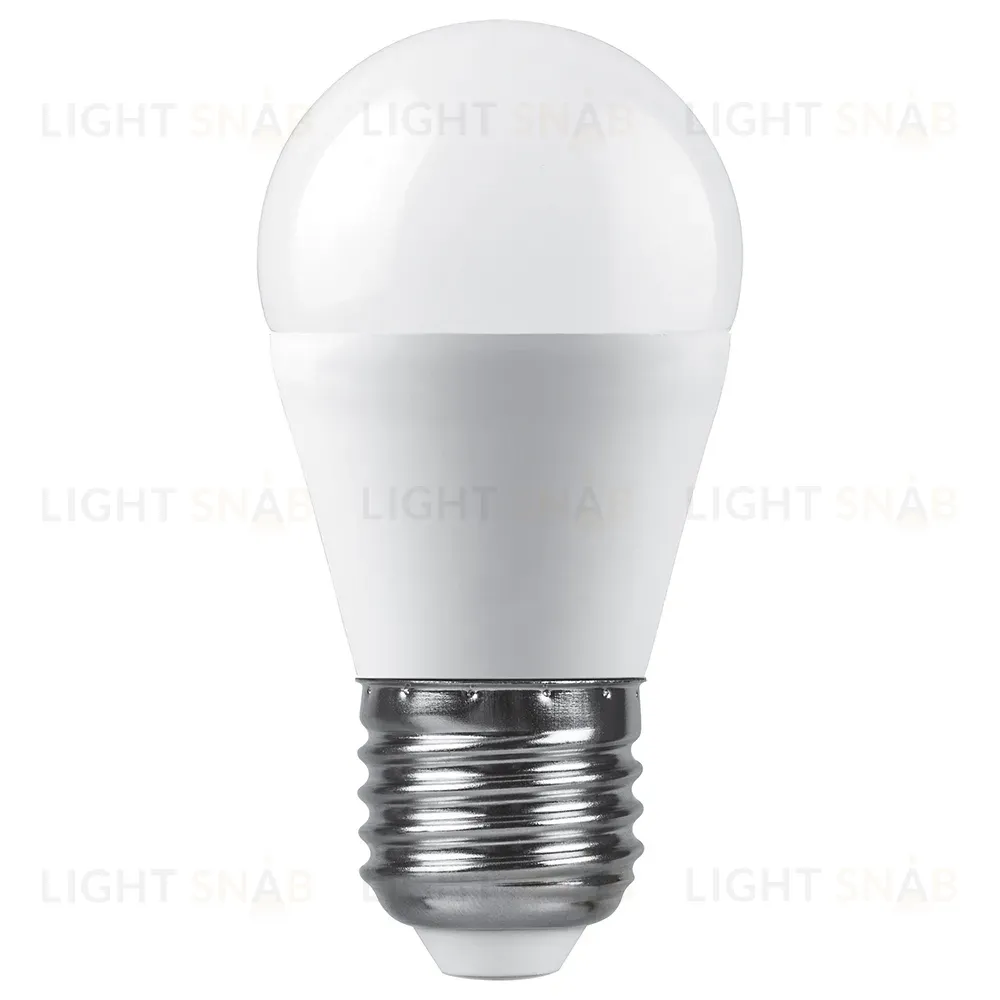 Лампа светодиодная Saffit SBG4520 шар матовый E27 20W 230V 4000K 55277 55277
