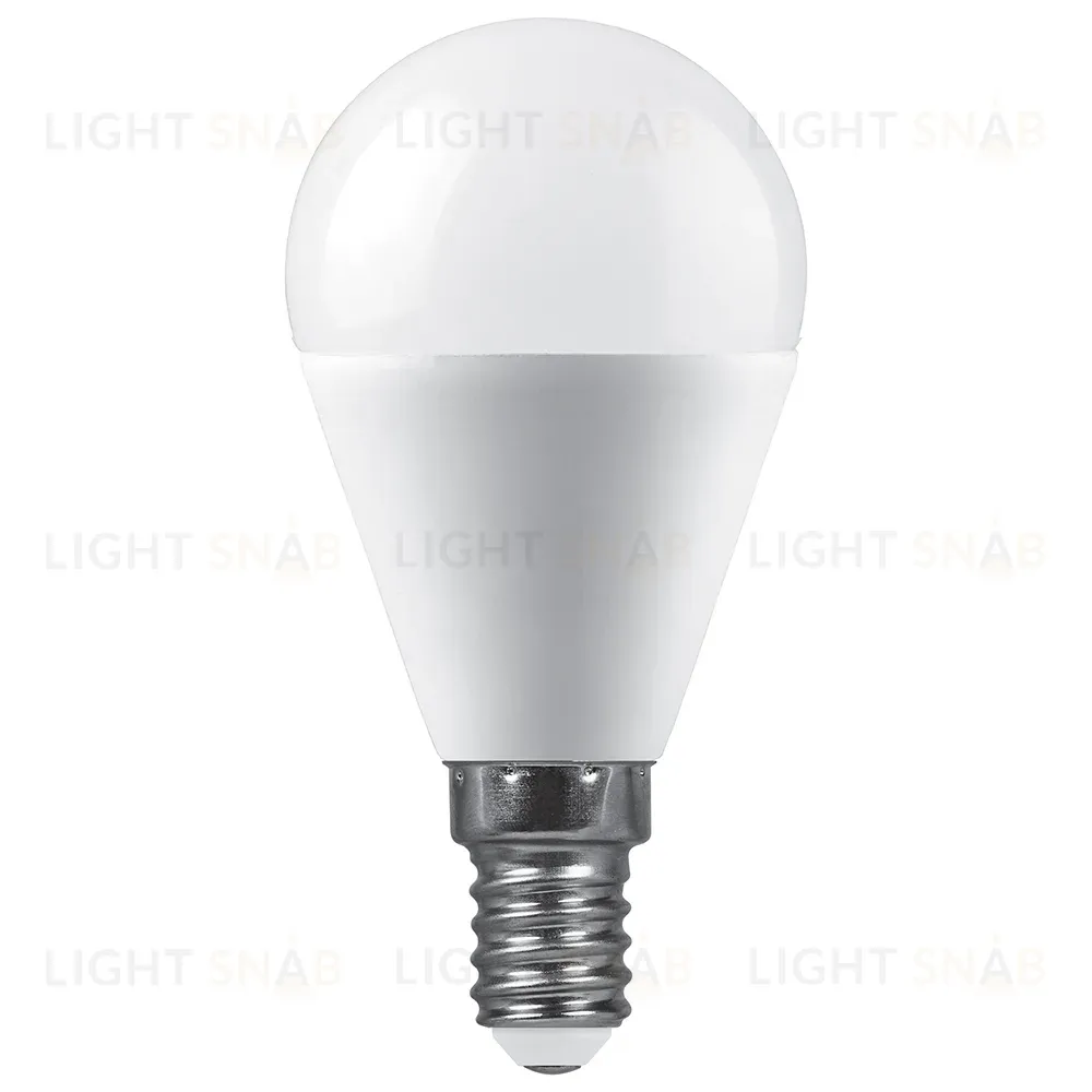 Лампа светодиодная Saffit SBG4520 шар матовый E14 20W 230V 6400K 55280 55280