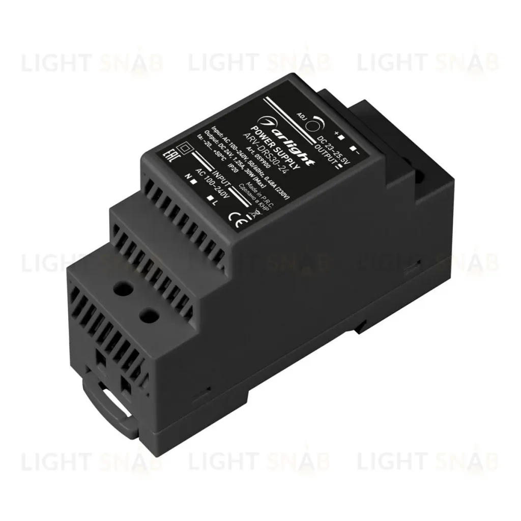 Блок питания Arlight ARV-DRS-36-24 (24V, 1.5A, 36W) (IP20 DIN-рейка) 059900 059900