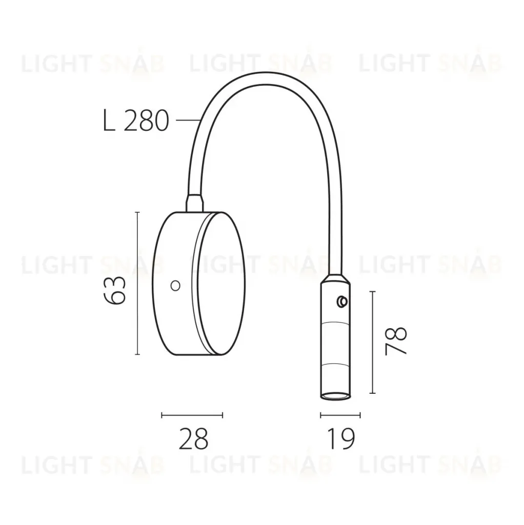 Бра Lightstar Omega 200134 200134