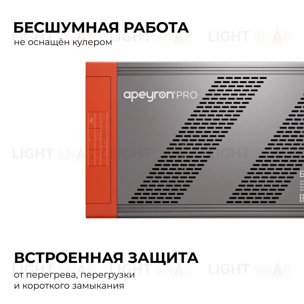 Блок питания Apeyron PRO 24В, 1000Вт, 170-265В, 41,7А, IP20 03-222 03-222