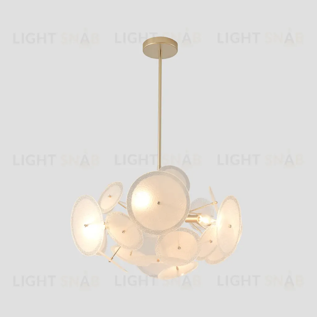 Люстра на штанге Crystal Lux DANDELION SP6 GOLD DANDELION SP6 GOLD