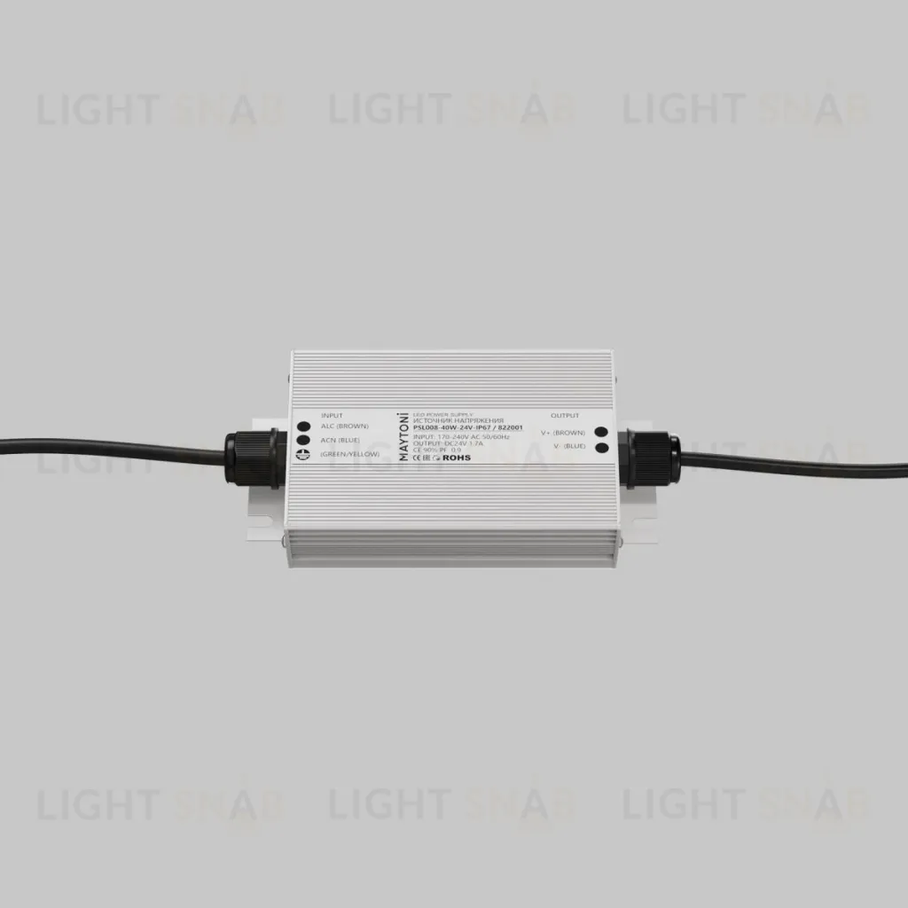 Блок питания Maytoni Led Strip PSL008 24В 40Вт IP 67 822001 822001