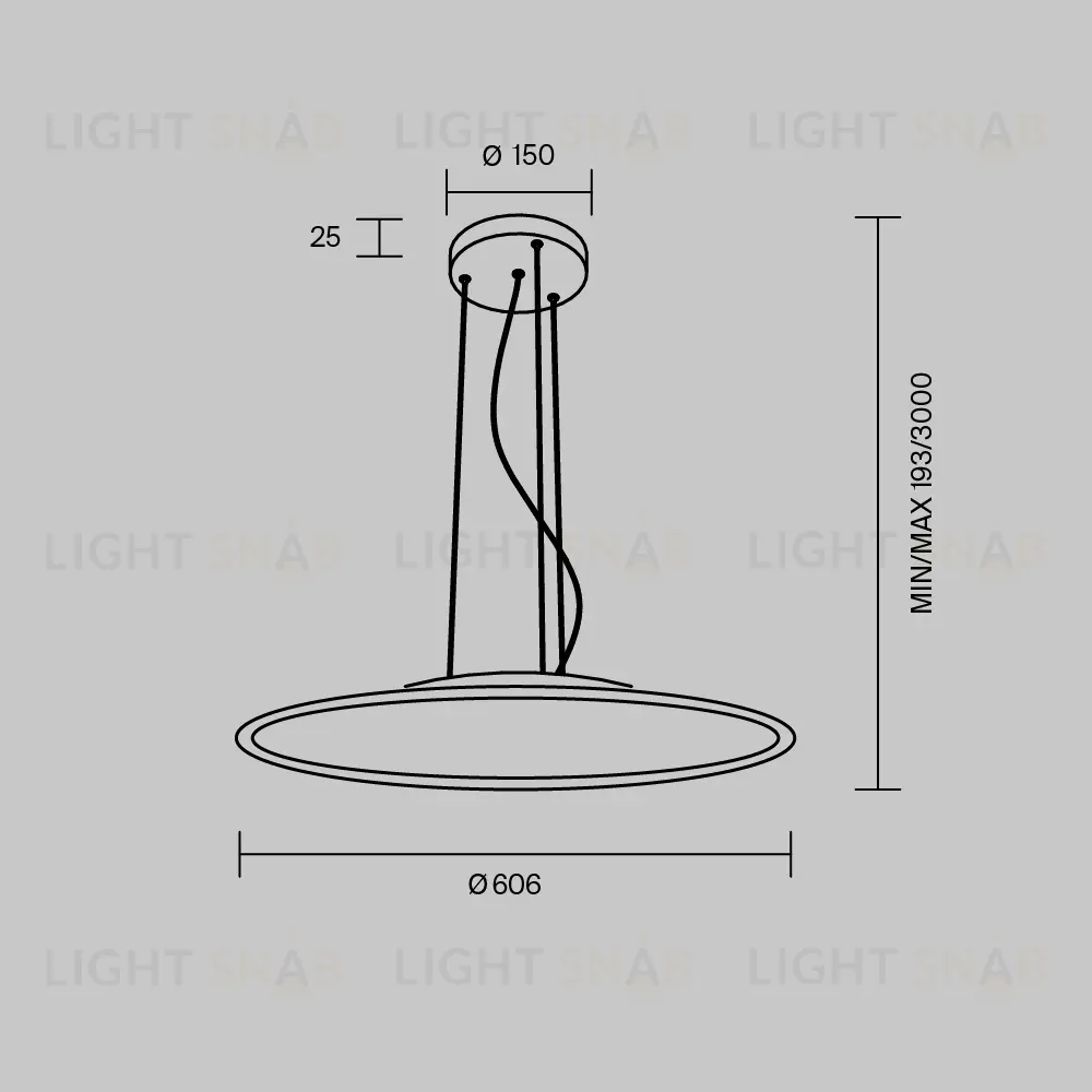 Подвесной светильник Maytoni Industria MOD471PL-L57BK MOD471PL-L57BK