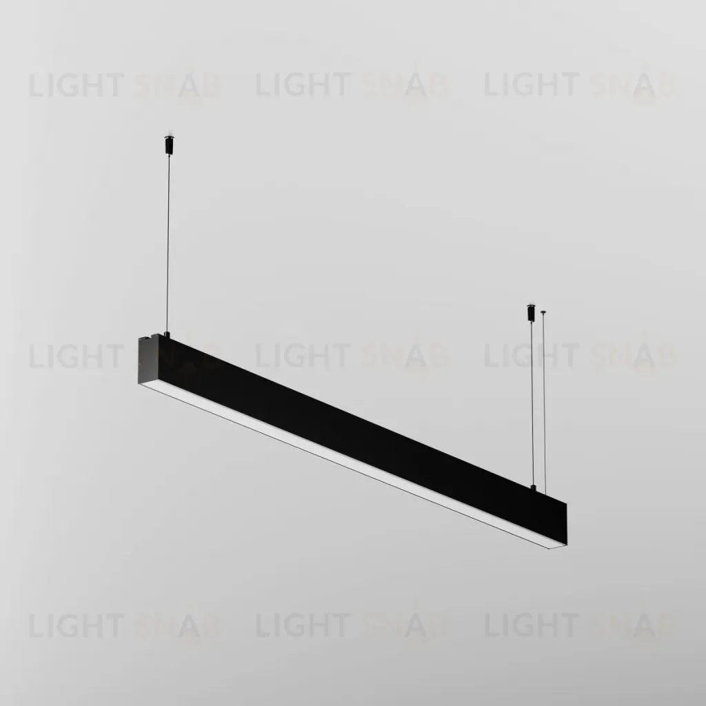 Линейный подвесной светильник Maytoni Technical 4000K 35x67 (Черный, 1 м) LL312044 LL312044