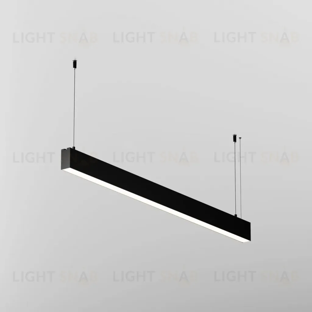 Линейный подвесной светильник Maytoni Technical 4000K 35x67 (Черный, 1 м) LL312044 LL312044