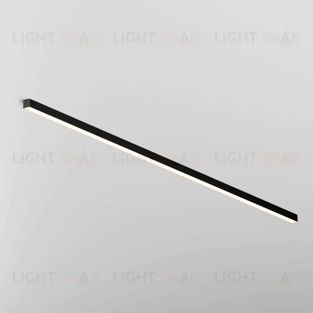 Линейный накладной светильник Maytoni Technical 3000K 35x35 (Черный, 2 м) LL311015 LL311015