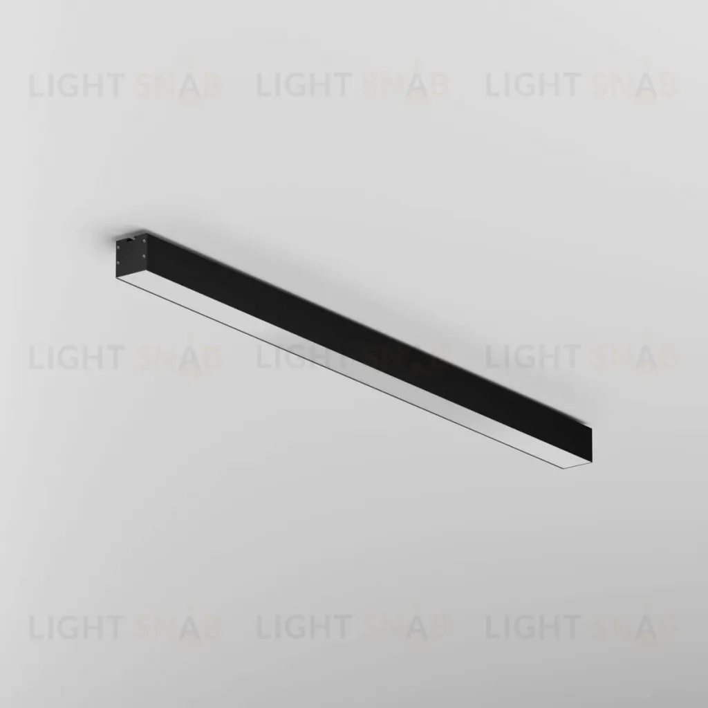 Линейный накладной светильник Maytoni Technical 3000K 50x50 (Черный, 1 м) LL311027 LL311027