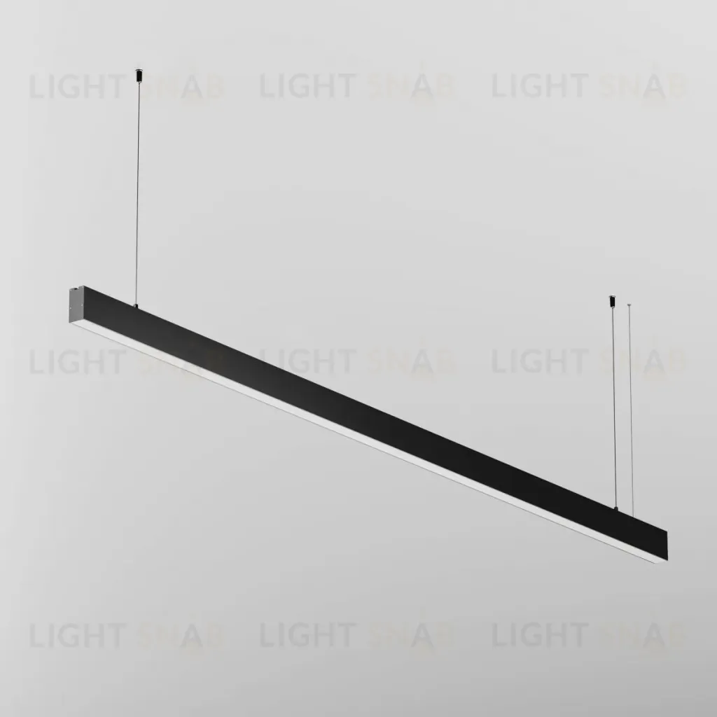 Линейный подвесной светильник Maytoni Technical 3000K 35x67 (Черный, 2 м) LL312047 LL312047