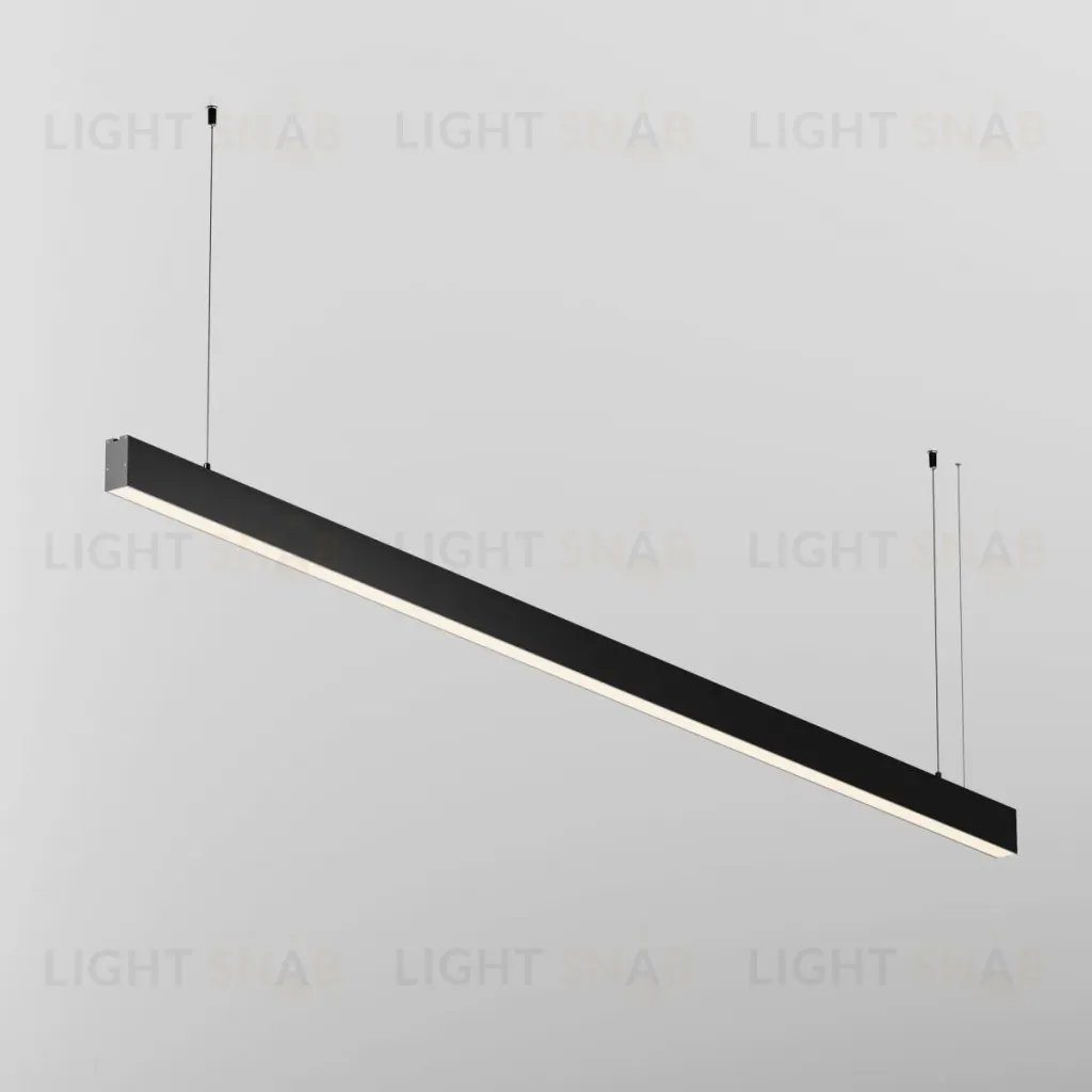 Линейный подвесной светильник Maytoni Technical 3000K 35x67 (Черный, 2 м) LL312047 LL312047