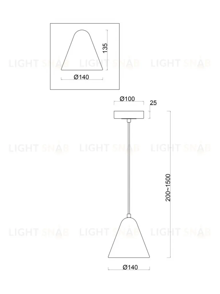 Подвесной светильник Freya Falke Market FR8001PL-01WG FR8001PL-01WG