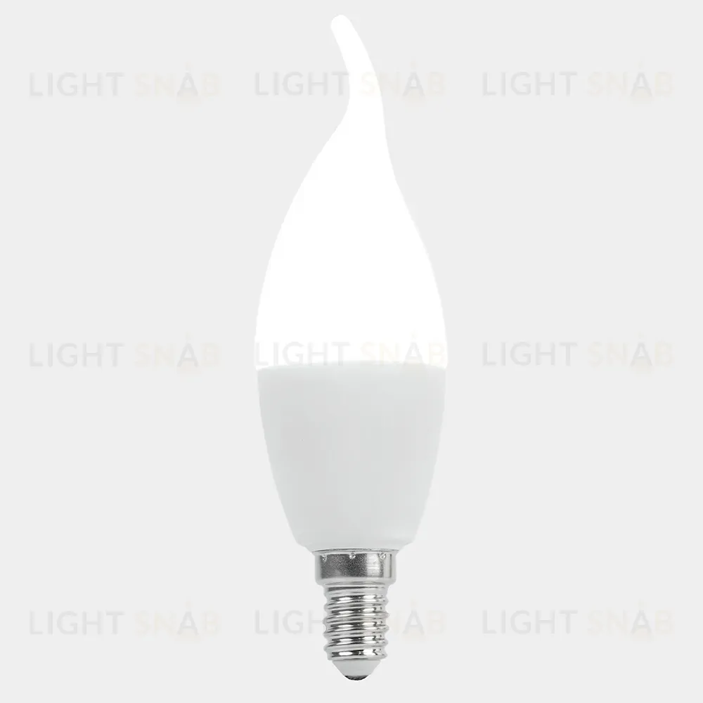 Лампа светодиодная Saffit SBC3720 cвеча на ветру матовая E14 20W 230V 4000K 55275 55275