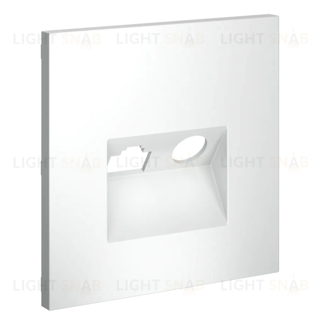 Накладка для розетки TV+RJ45 кат. 6 Voltum S70 (белый матовый) VLS002702 VLS002702