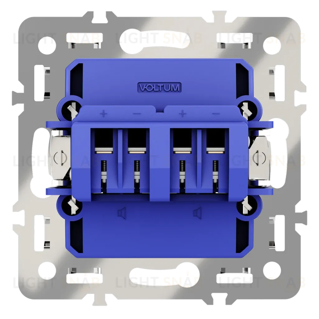 Механизм розетки акустической 4-местной Voltum S70 VLS0603M VLS0603M