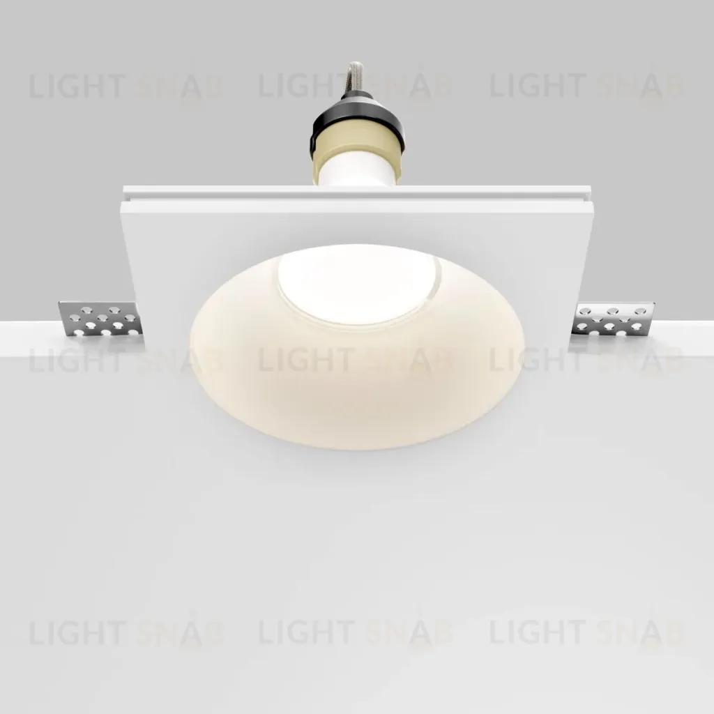 Встраиваемый светильник Maytoni Technical Gyps Modern DL129-GU10-01-W DL129-GU10-01-W