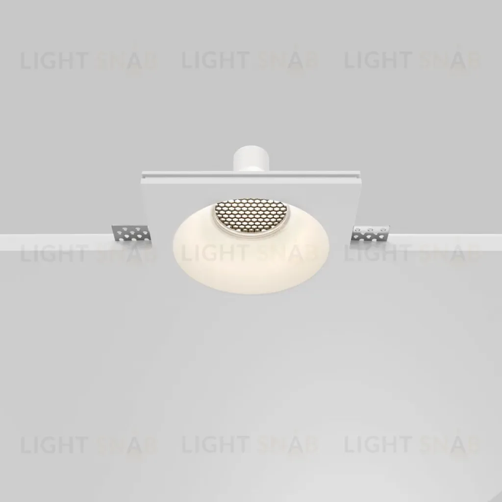 Встраиваемый светильник Maytoni Technical Gyps Modern DL129-GU10-01-W DL129-GU10-01-W