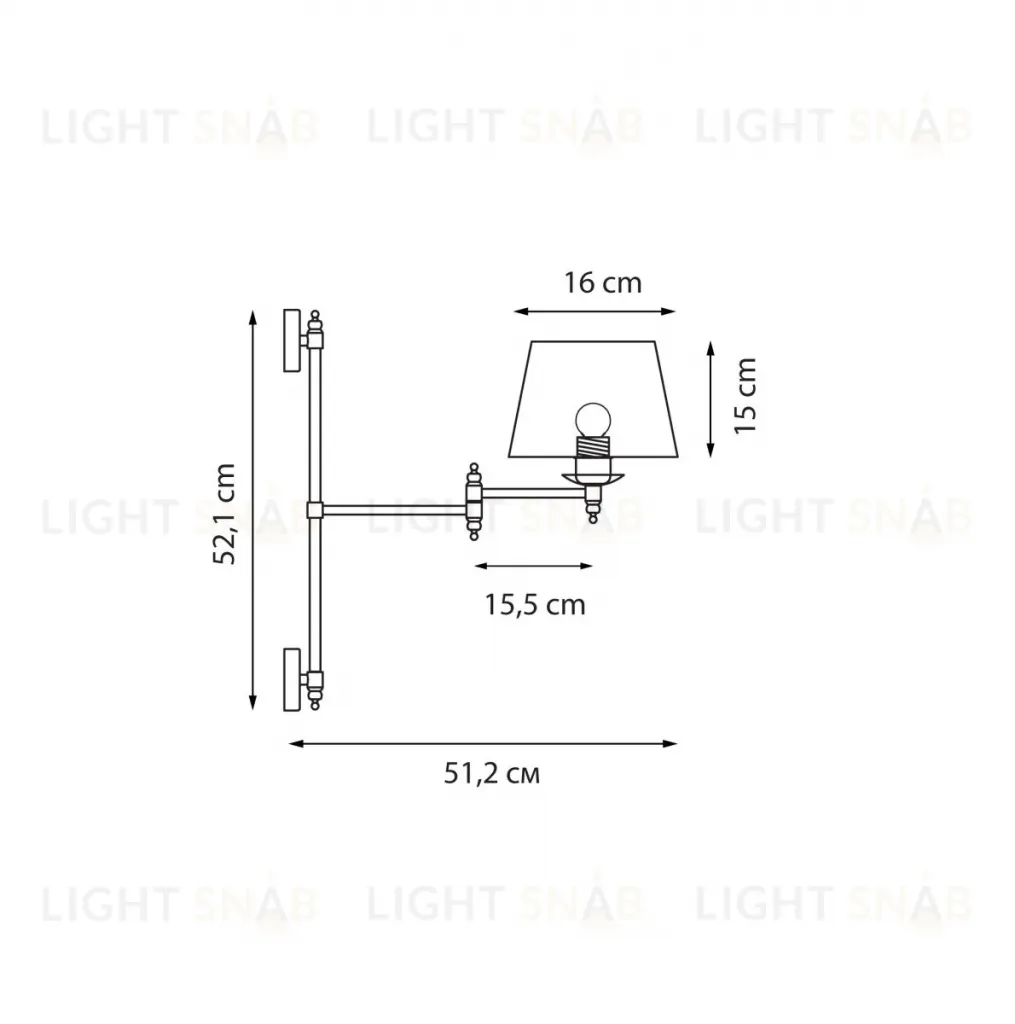 Бра Lightstar Flop 766611 766611