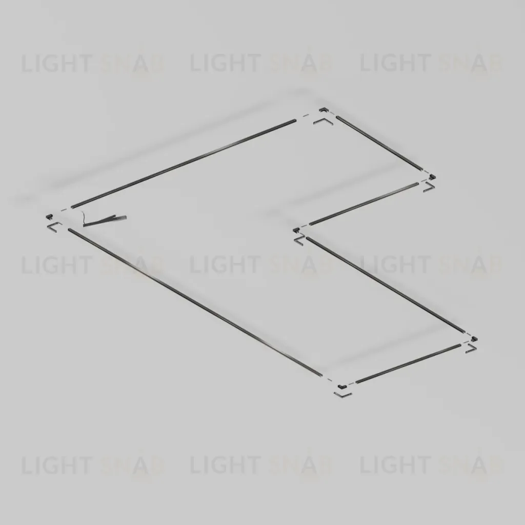 Шинопровод накладной Maytoni Technical Exility X TRX239-413B TRX239-413B