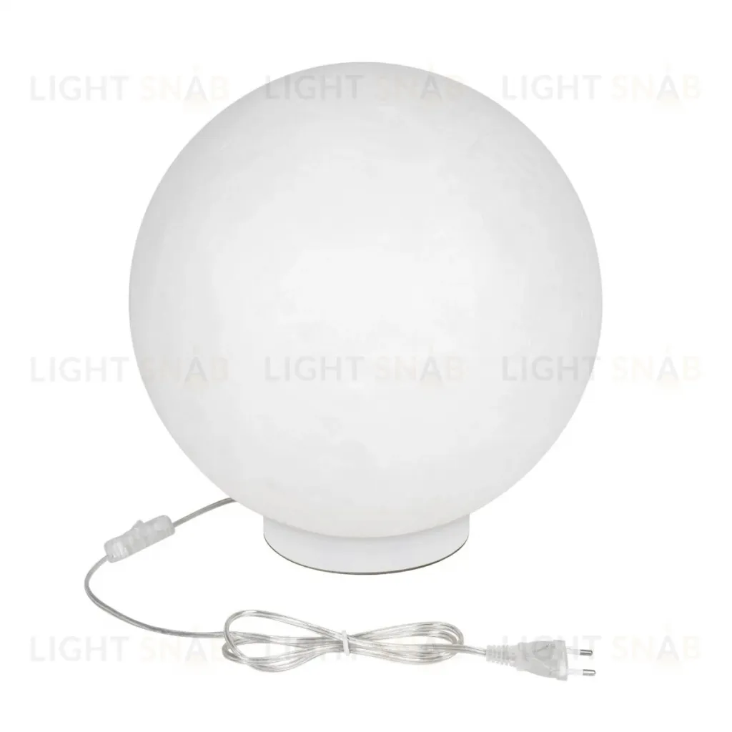 Настольная лампа Arlight SP-SILKA-TAB-R350-11W Warm2700 (WH, 330 deg, TOUCH-DIM) (IP20, Натуральный шелк) 056889 056889