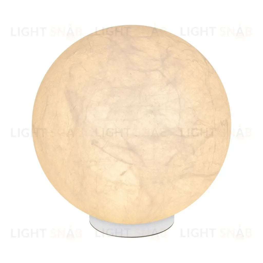 Настольная лампа Arlight SP-SILKA-TAB-R350-11W Warm2700 (WH, 330 deg, TOUCH-DIM) (IP20, Натуральный шелк) 056889 056889