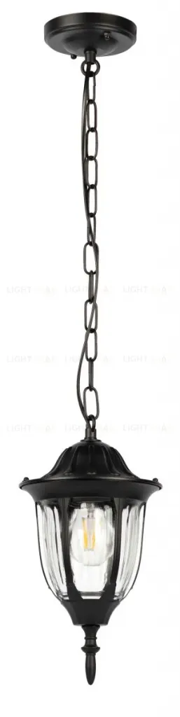 Уличный подвесной светильник ЭРА Галатея GBS-105-BL-0800 230В Е27 IP54 черный Б0071486 Б0071486