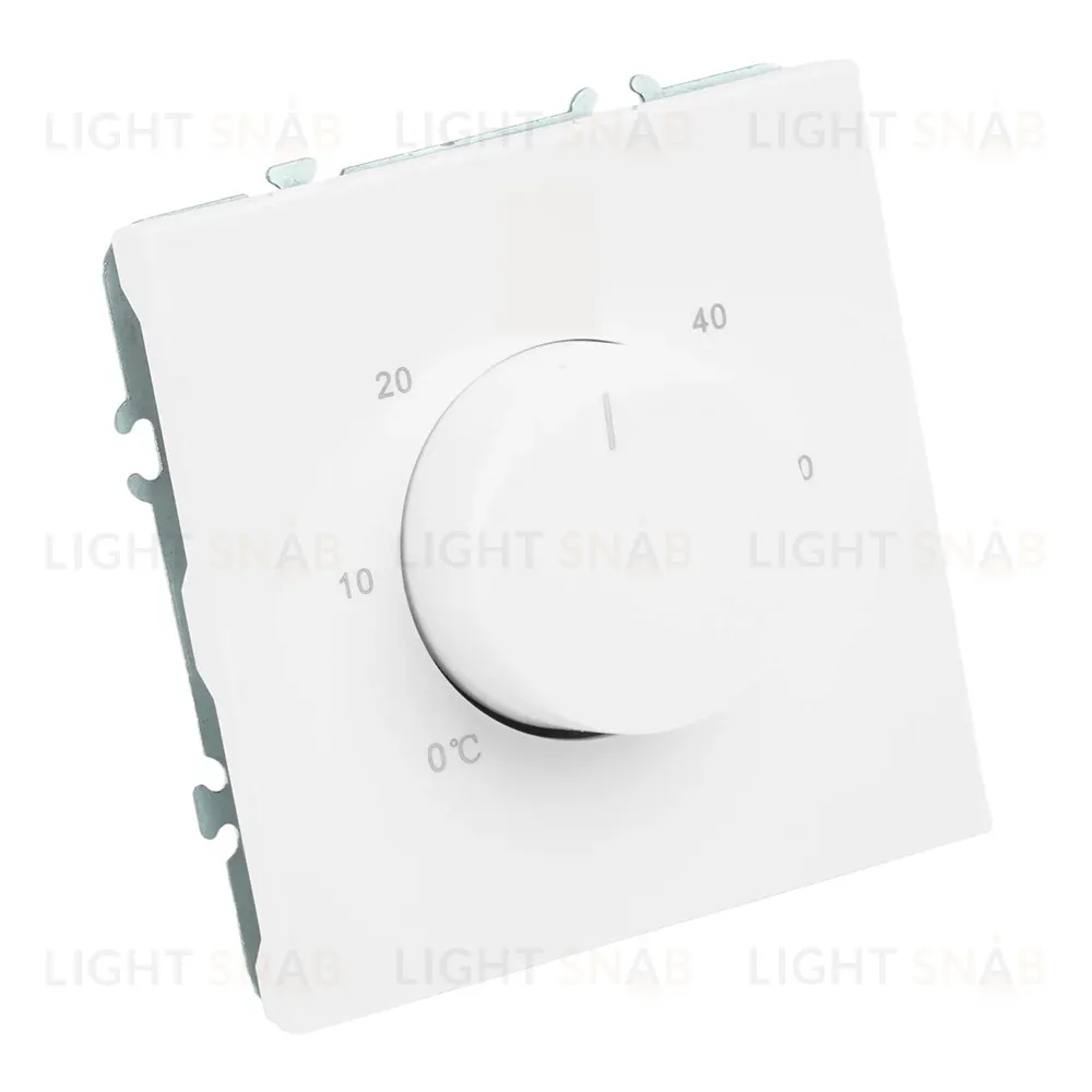 Терморегулятор механический Stekker Эмили RSW00-5120-01 белый фарфор, soft touch 50711 50711