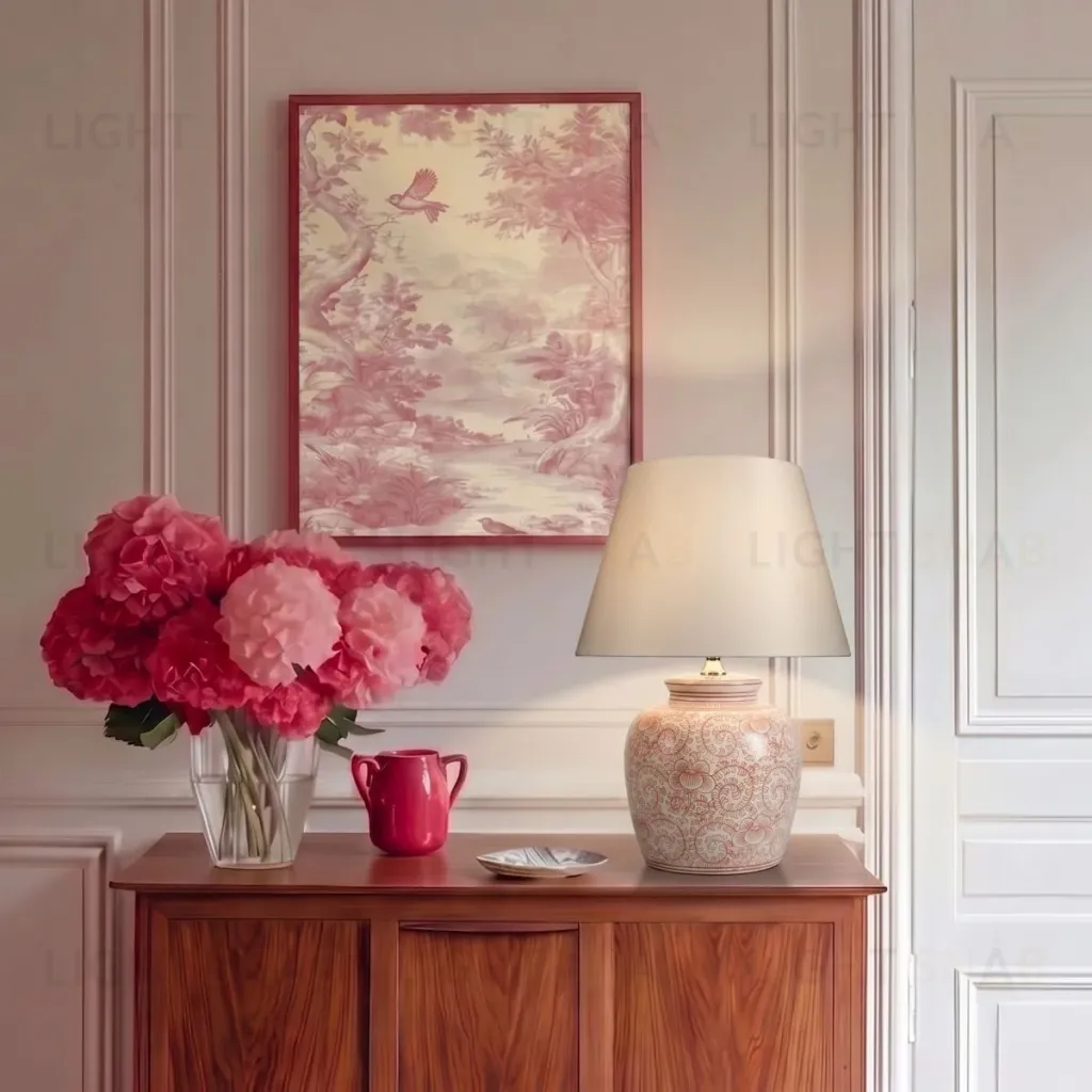 Настольная лампа Loft IT Orchid 10491T Red 10491T Red
