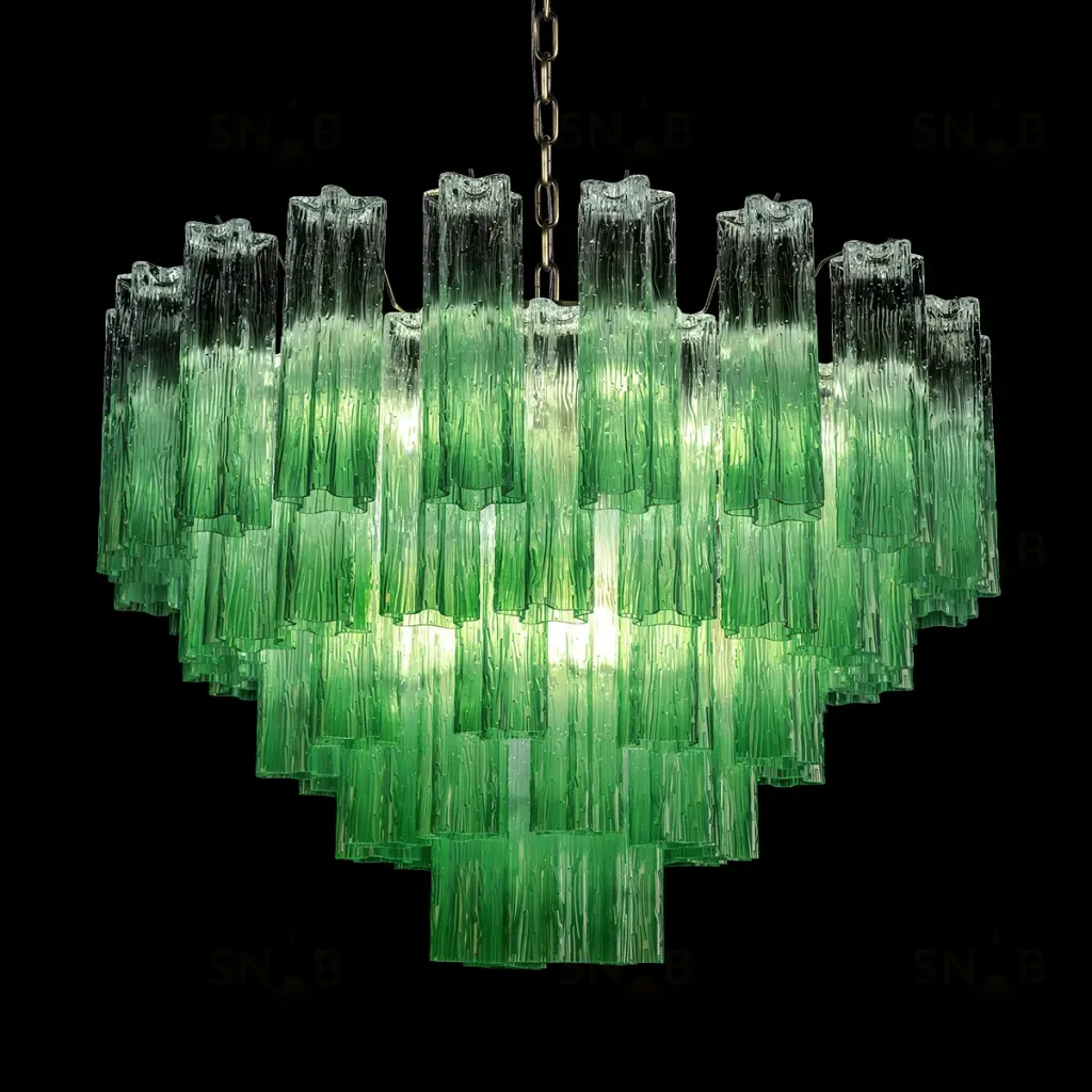 Подвесная люстра Loft IT Murano 10580/800 Clear green 10580/800 Clear green