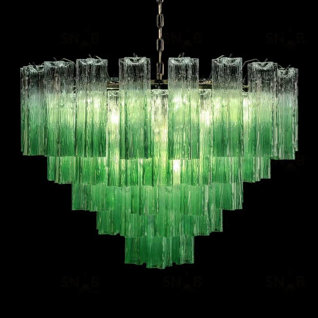 Подвесная люстра Loft IT Murano 10580/800 Clear green 10580/800 Clear green