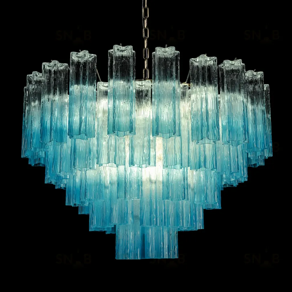 Подвесная люстра Loft IT Murano 10580/800 Clear blue 10580/800 Clear blue