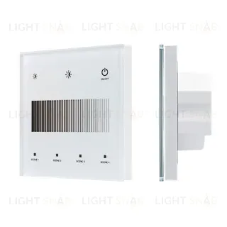 Сенсорная панель Arlight SMART-DALI-301-11-1G-4SC-DT6 Белая (230V, встраиваемая, 2.4G) (IARL, IP20 Пластик) 046561 046561