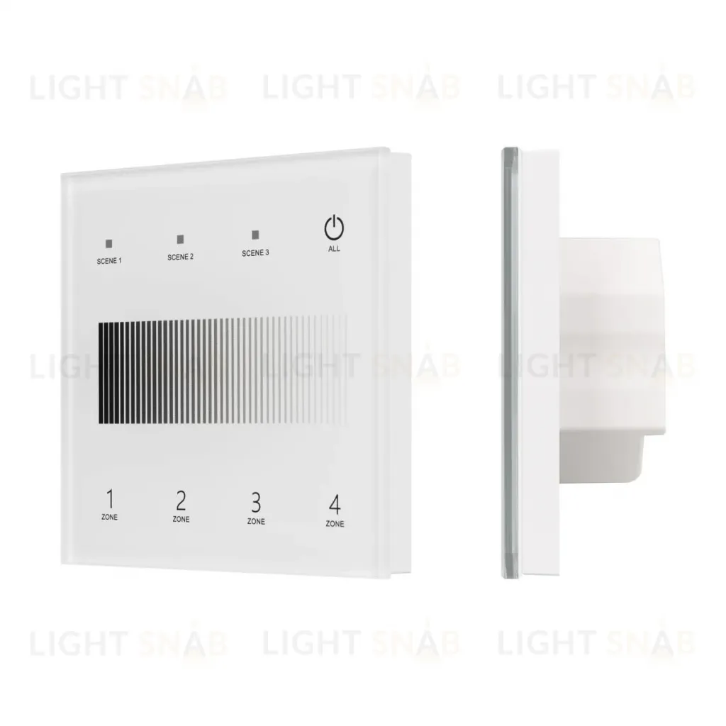 Сенсорная панель Arlight SMART-DALI-301-11-4G-3SC-DT6 Белая (230V, встраиваемая, 2.4G) (IARL, IP20 Пластик) 060790 060790